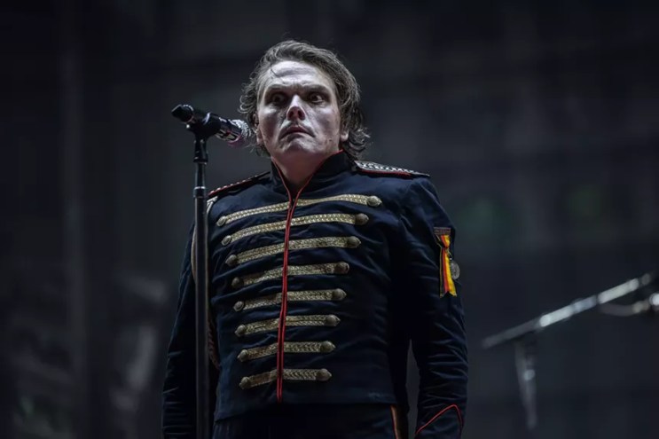 Man performing on stage