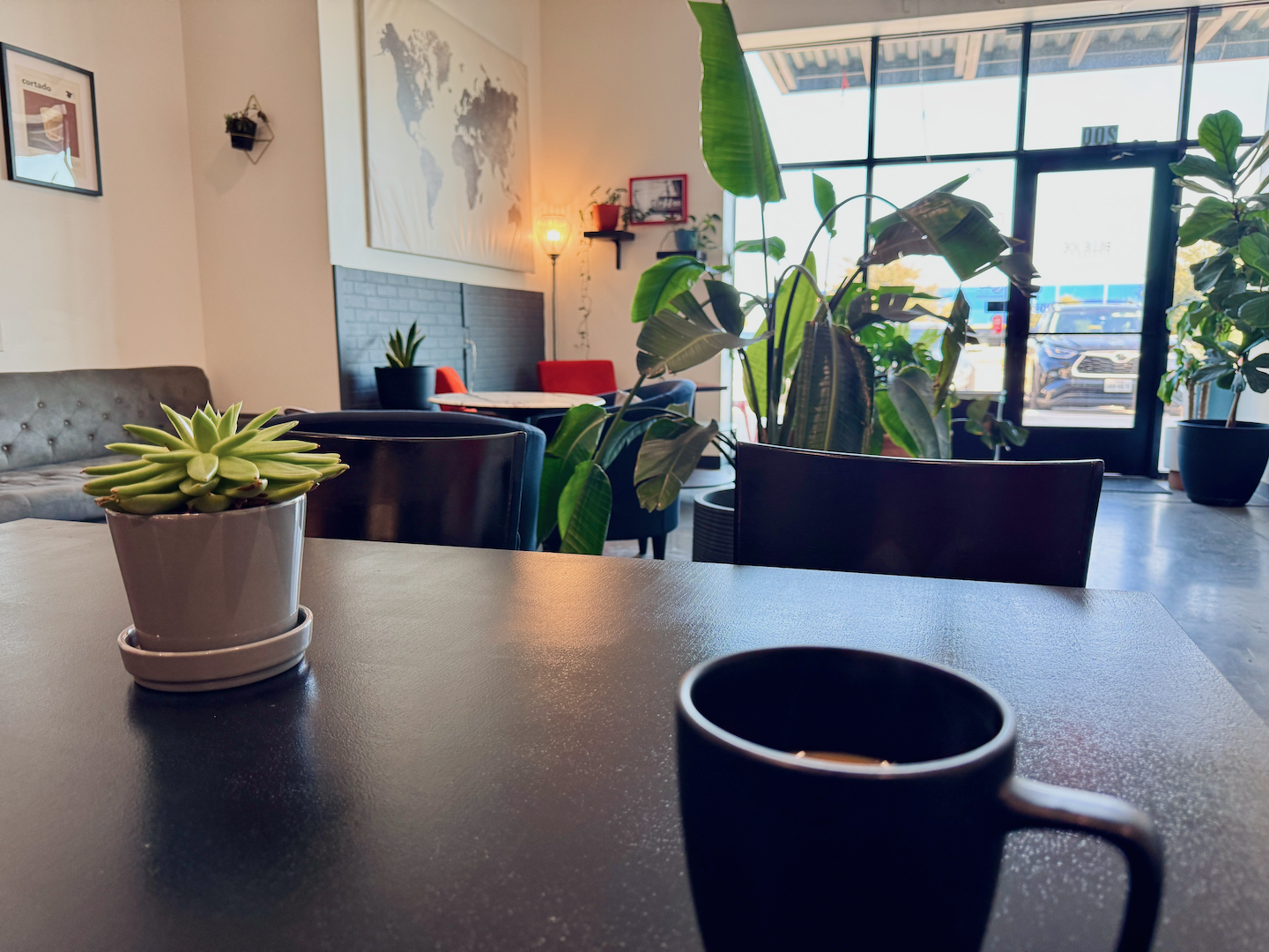 billie Joe Coffee interior