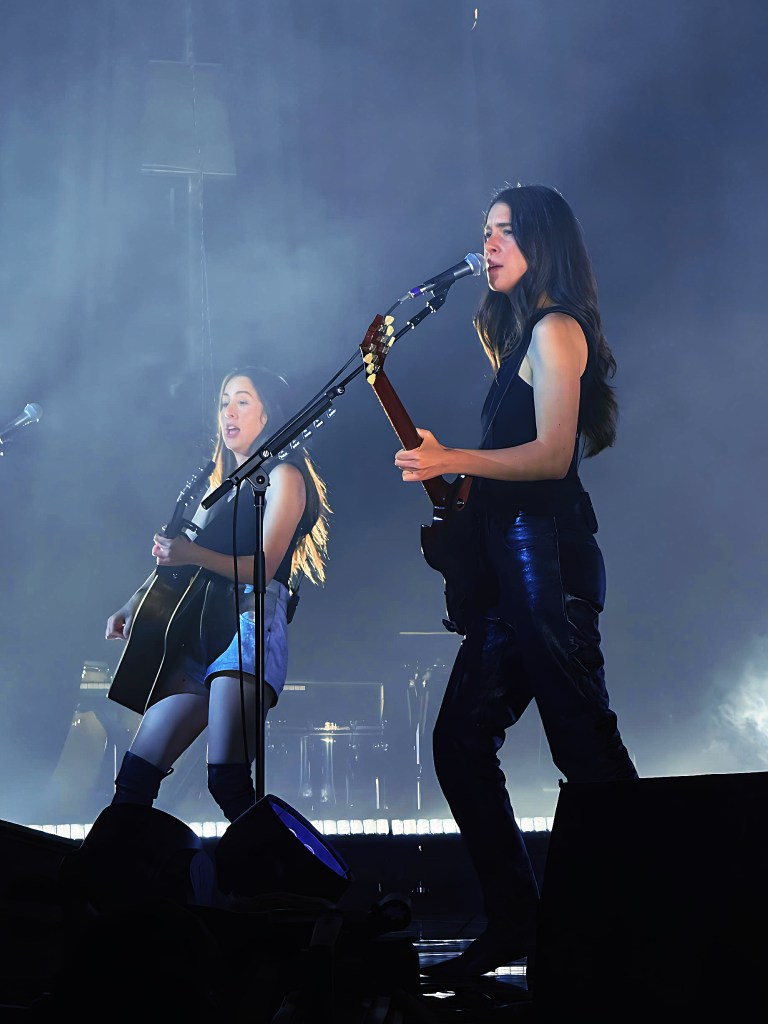 Band performing on stage