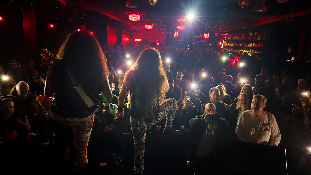 Man performing on stage