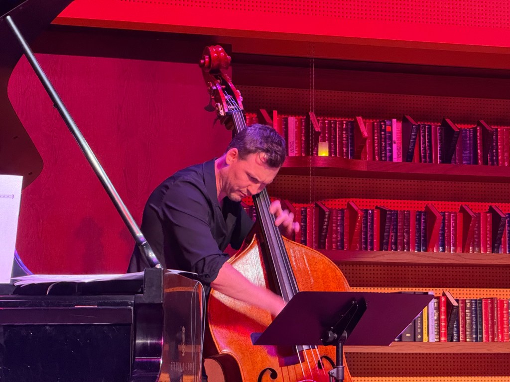 Band performing on stage