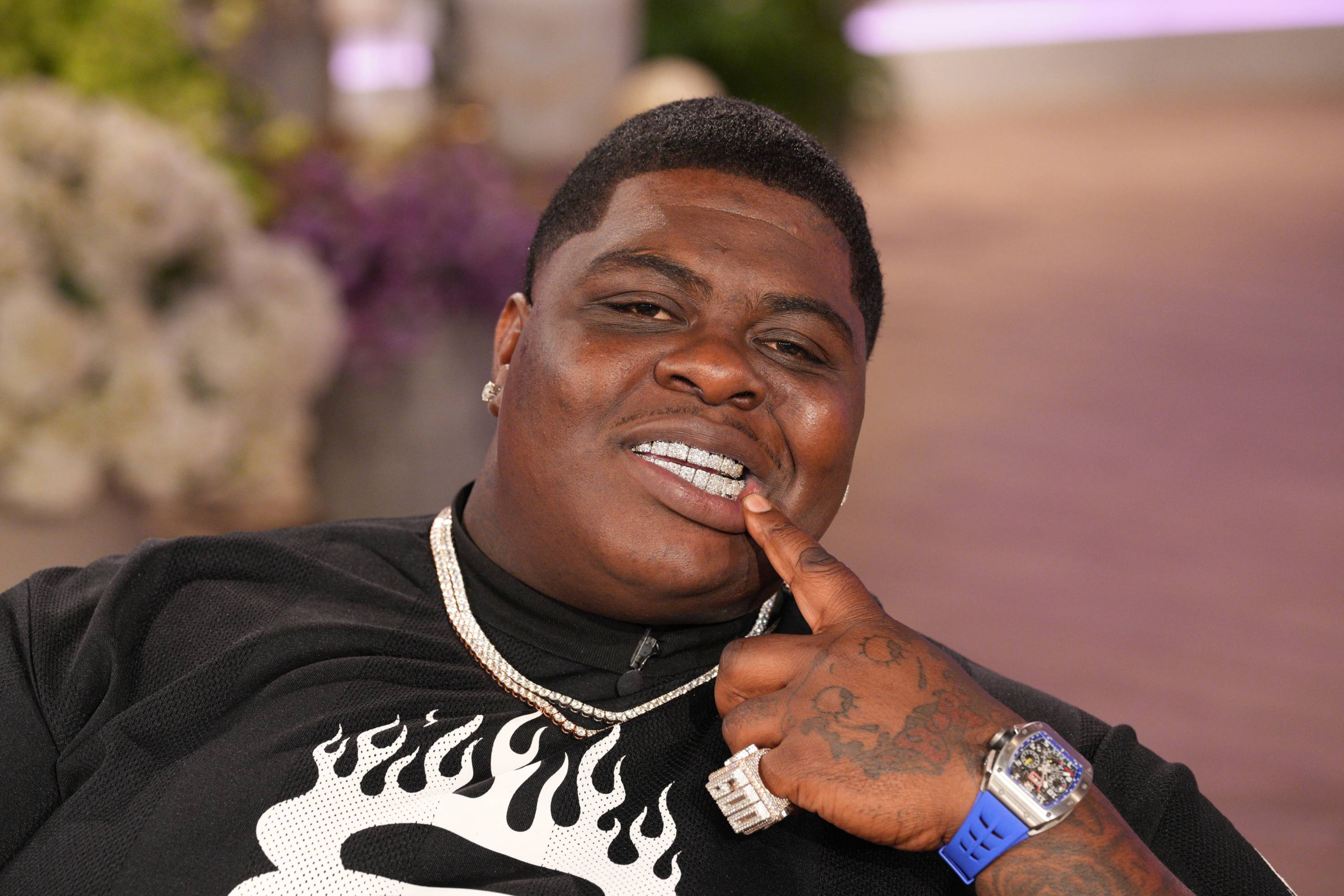 a rapper on a daytime talk show