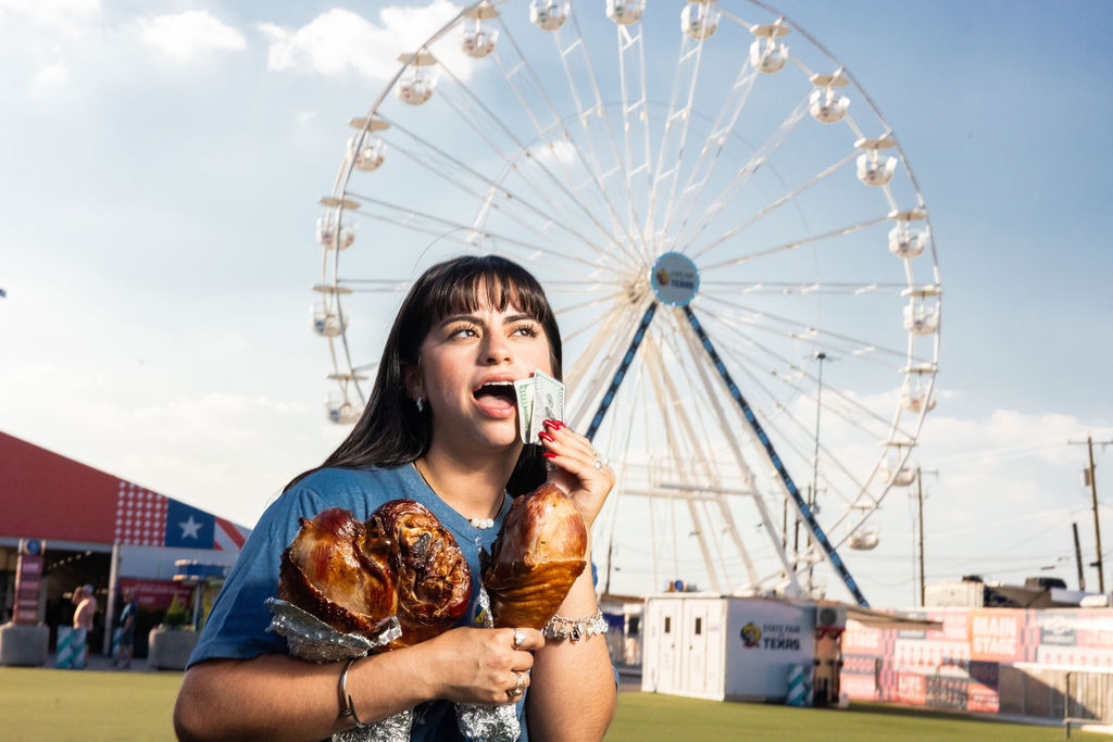 woman at State Fair