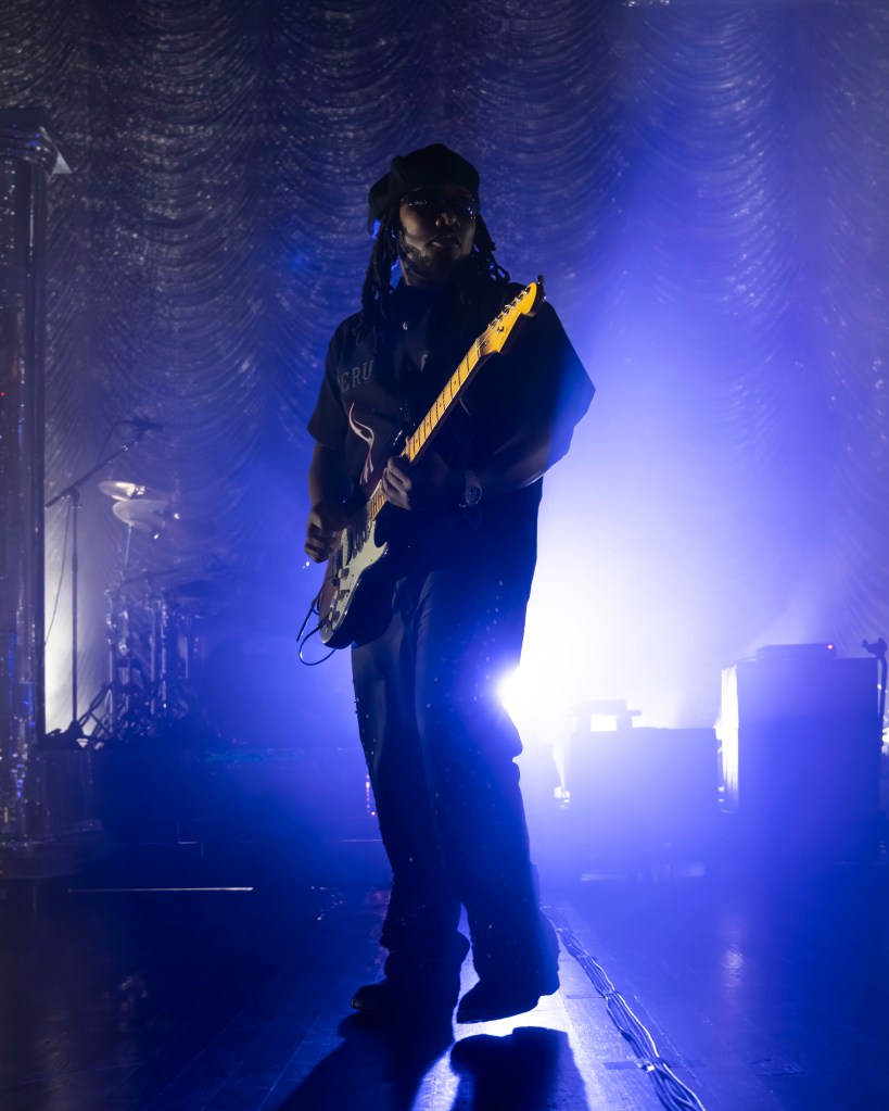 Man performing on stage