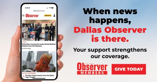 <i>Dallas Observer</i> Kicks Off End-of-Year Membership Drive