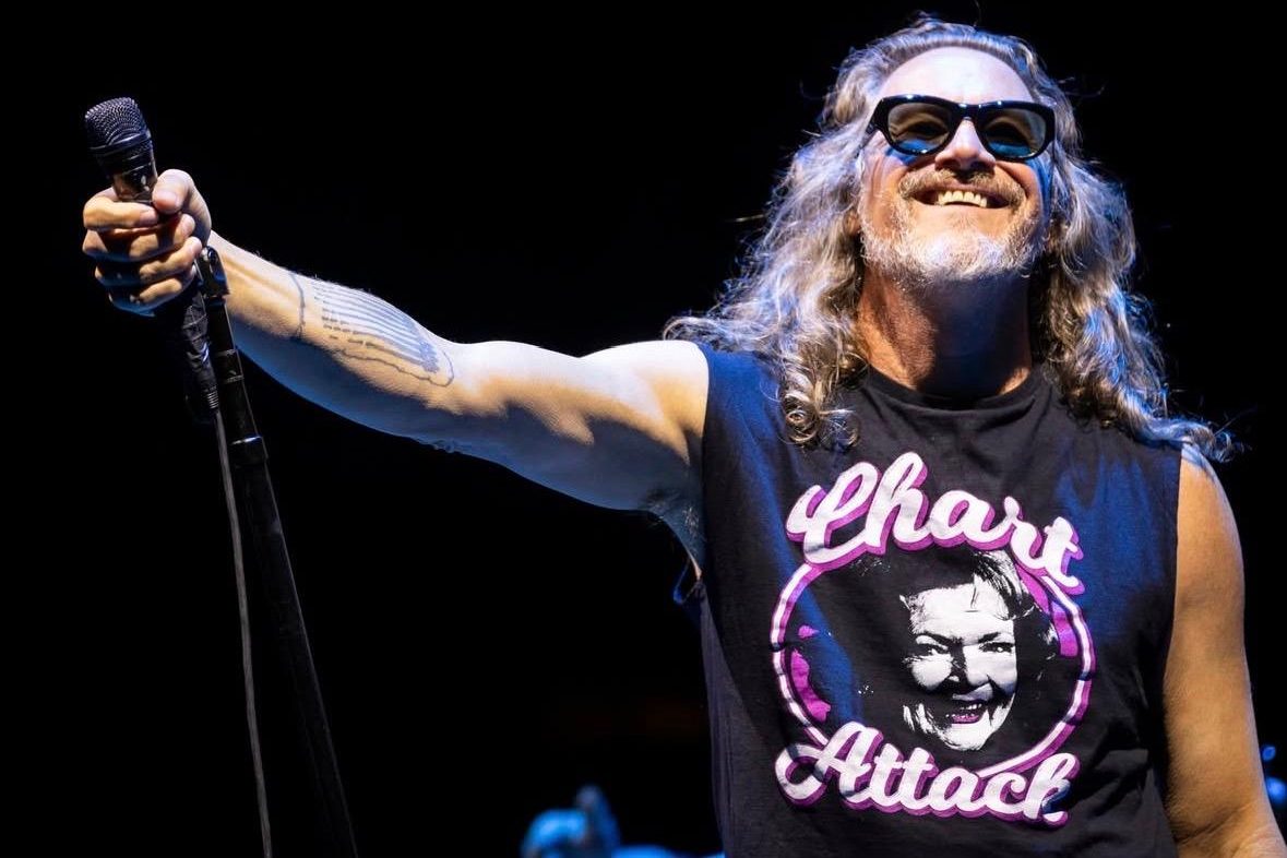 Band performing on stage