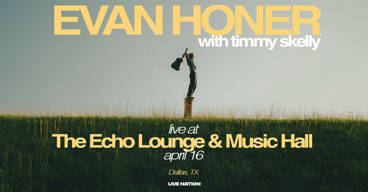Win 2 tickets to Evan Honer!