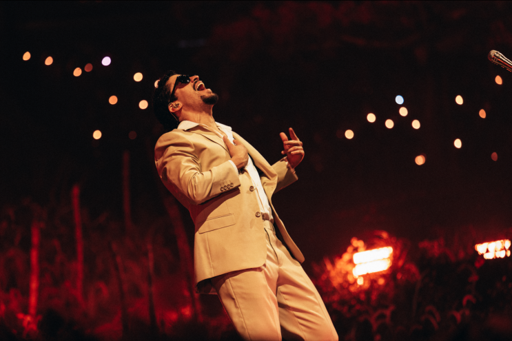 Performer on stage