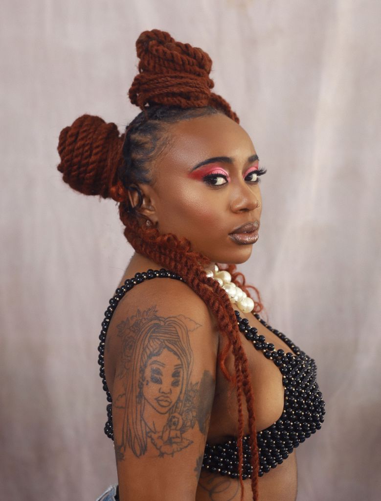 Woman posing for a photo