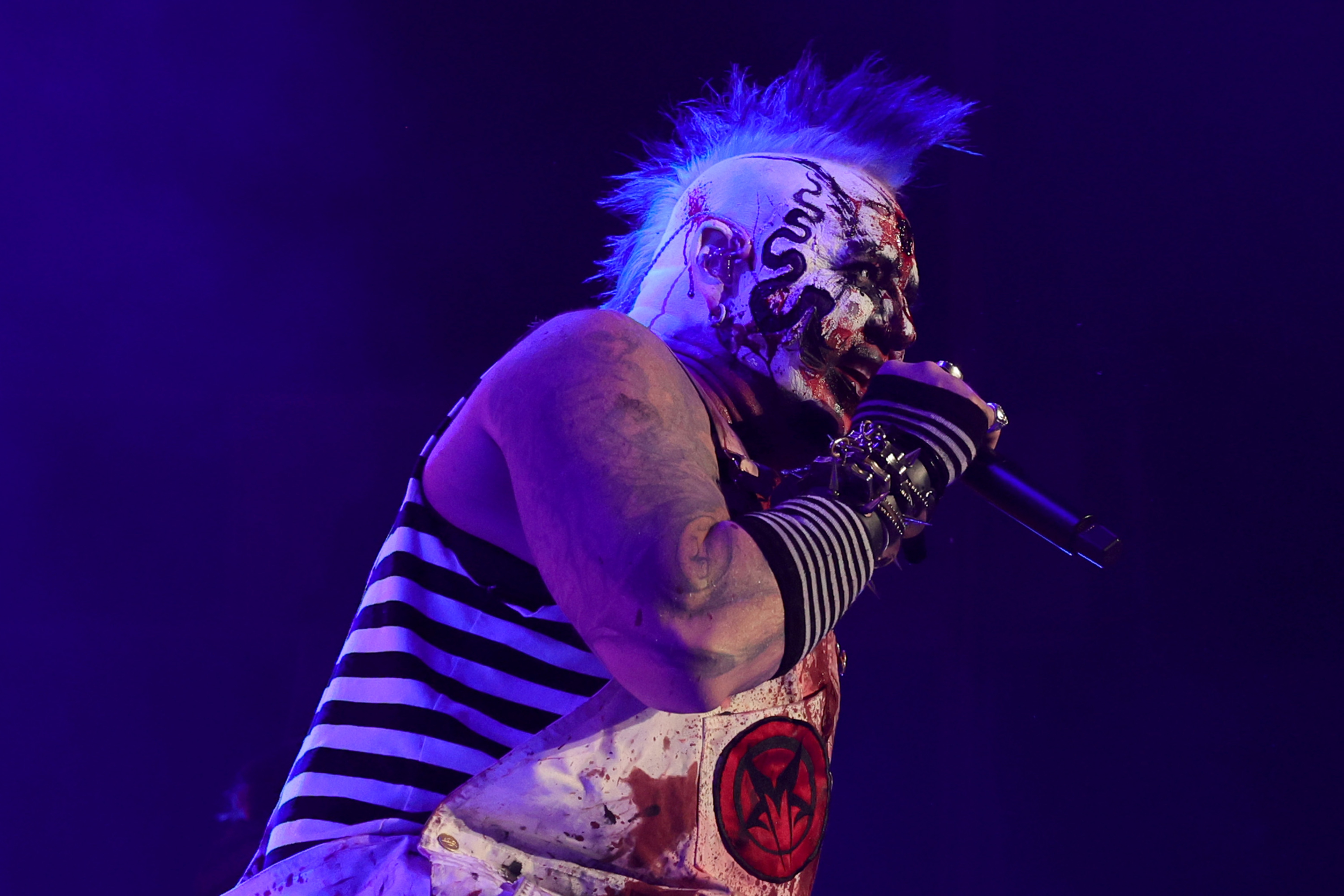 Man performing on stage