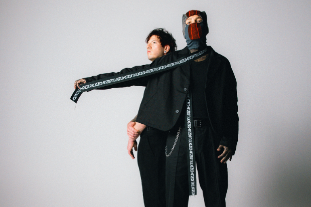 Band posing for a picture