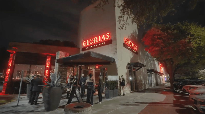 Exterior of Gloria's Latin Cuisine