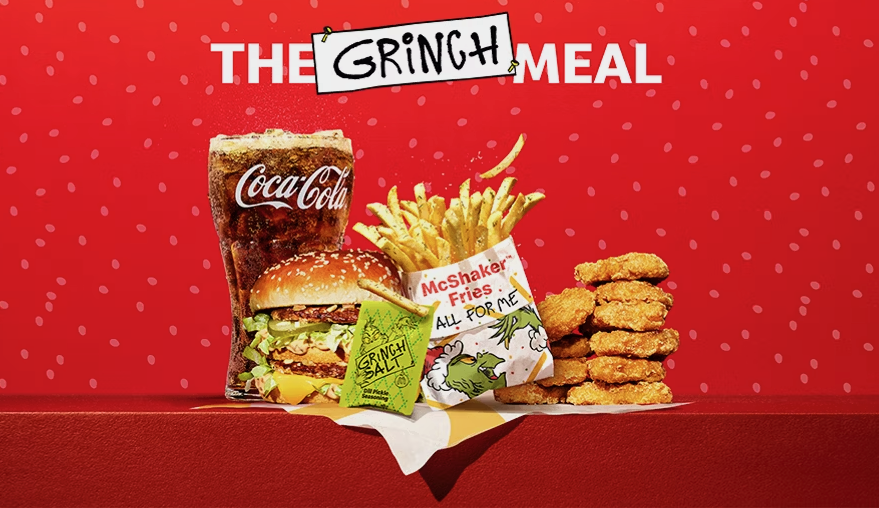 The Grinch Meal at McDonald's