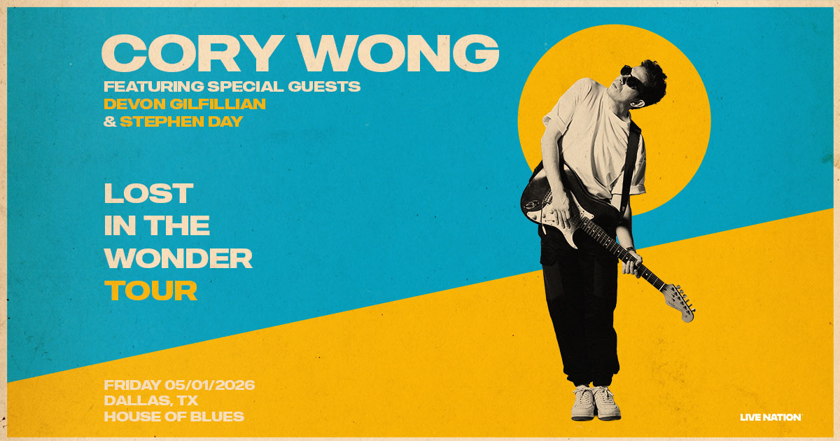 Win 2 tickets to Cory Wong!