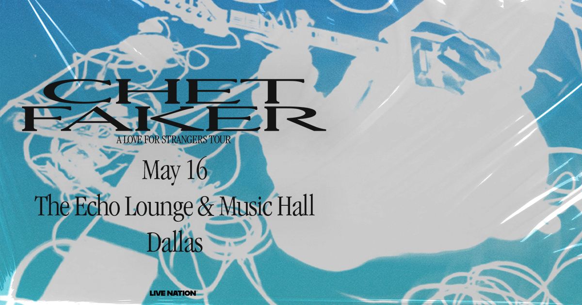 Win 2 tickets to Chet Faker!