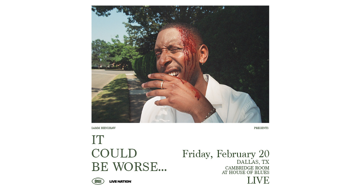 Win 2 tickets to Samm Henshaw!