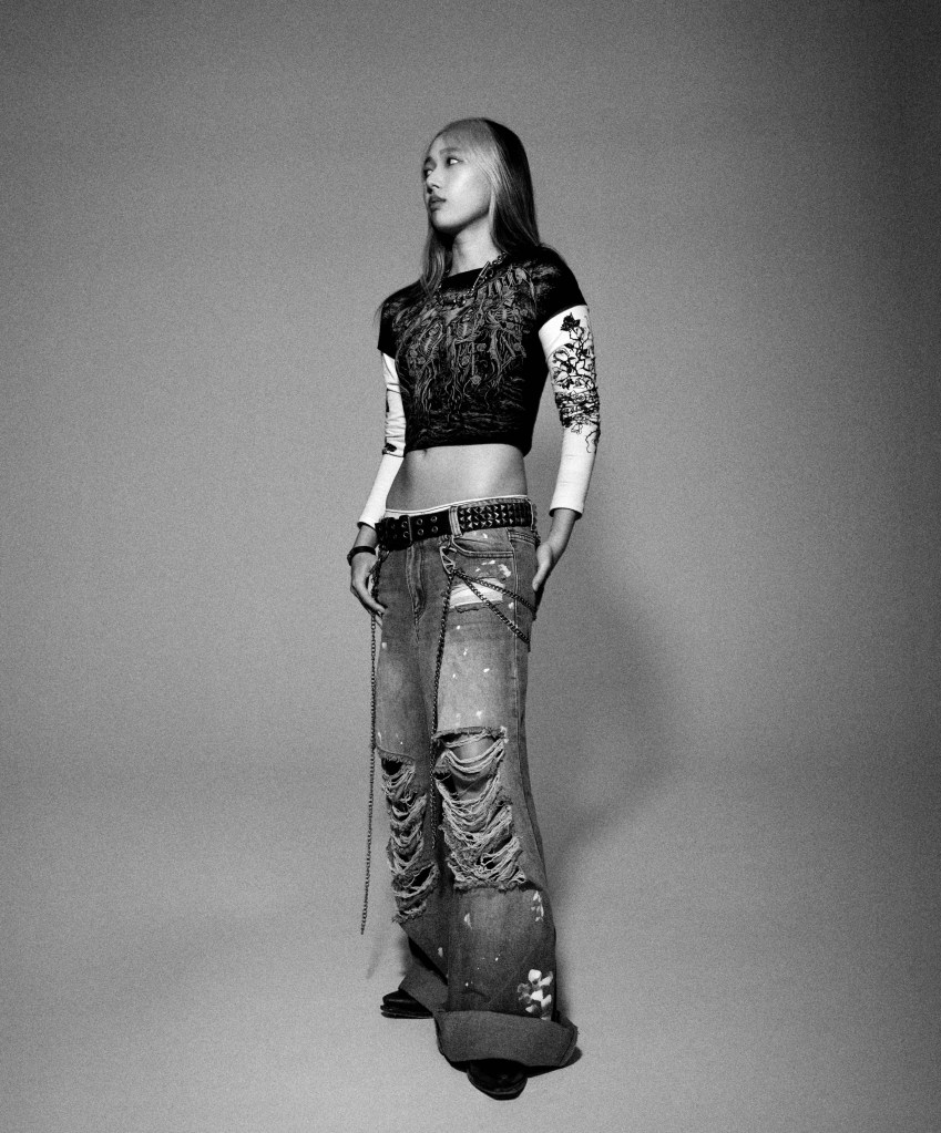 Woman posing for a photo