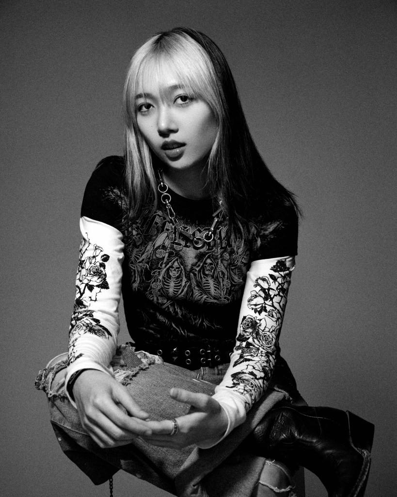 Woman posing for a photo