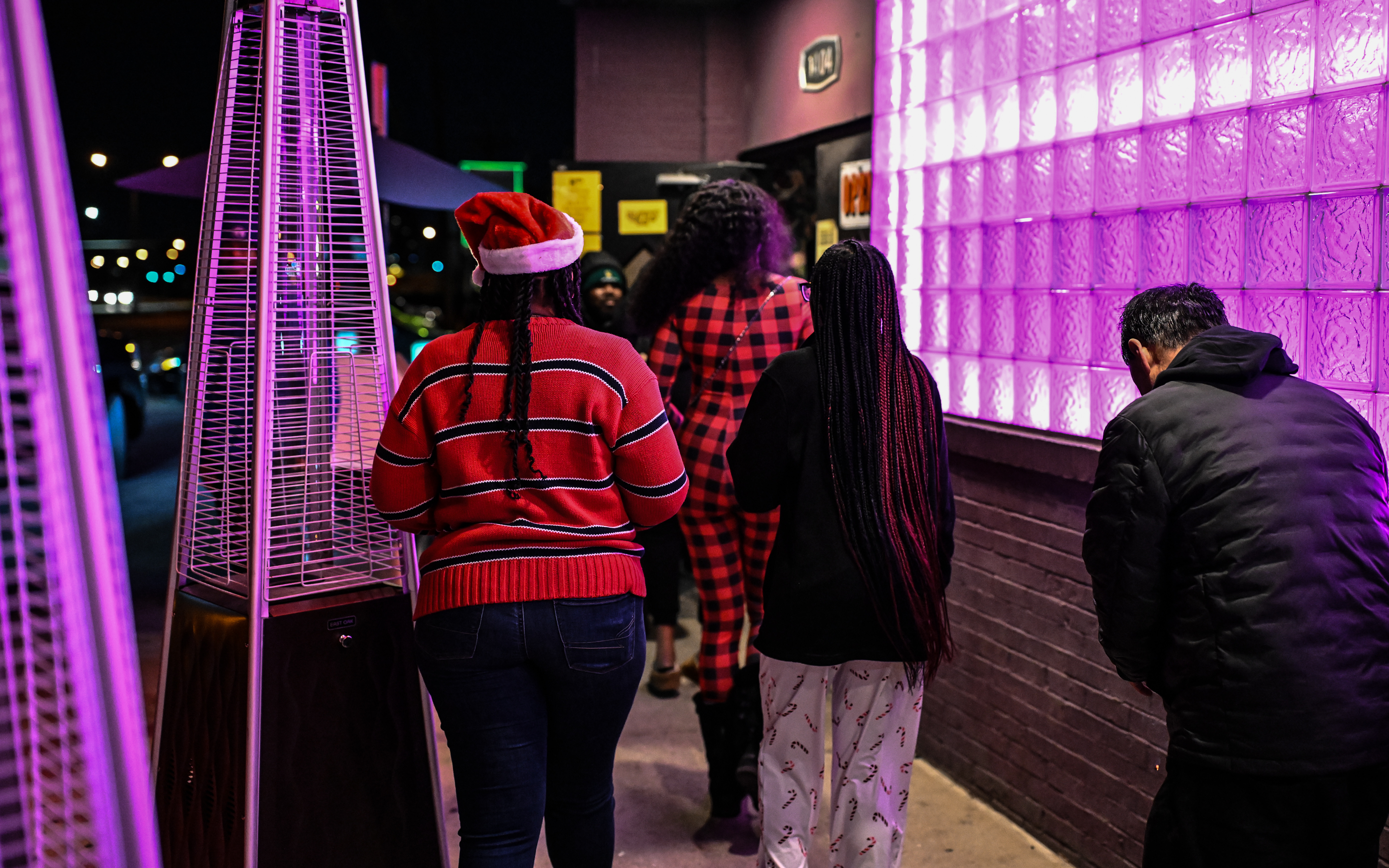 The line outside Double Ds can be long.