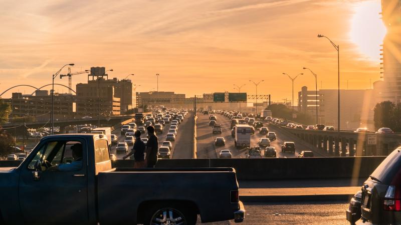 Traffic congestion in Dallas