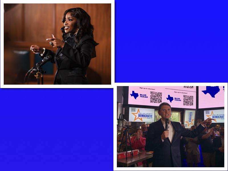 James Talarico Jasmine Crockett