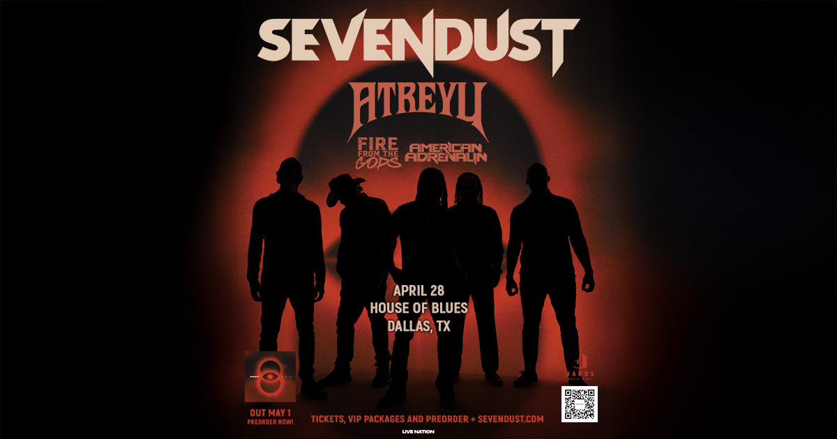 Win 2 tickets to Sevendust One Tour!