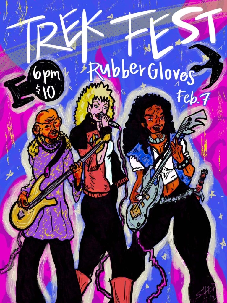 Trek Fest promotional poster