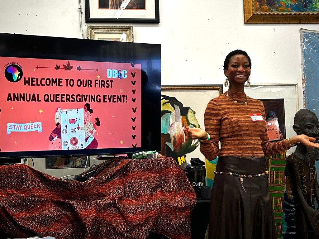 olive okoro, founder of queer motherland