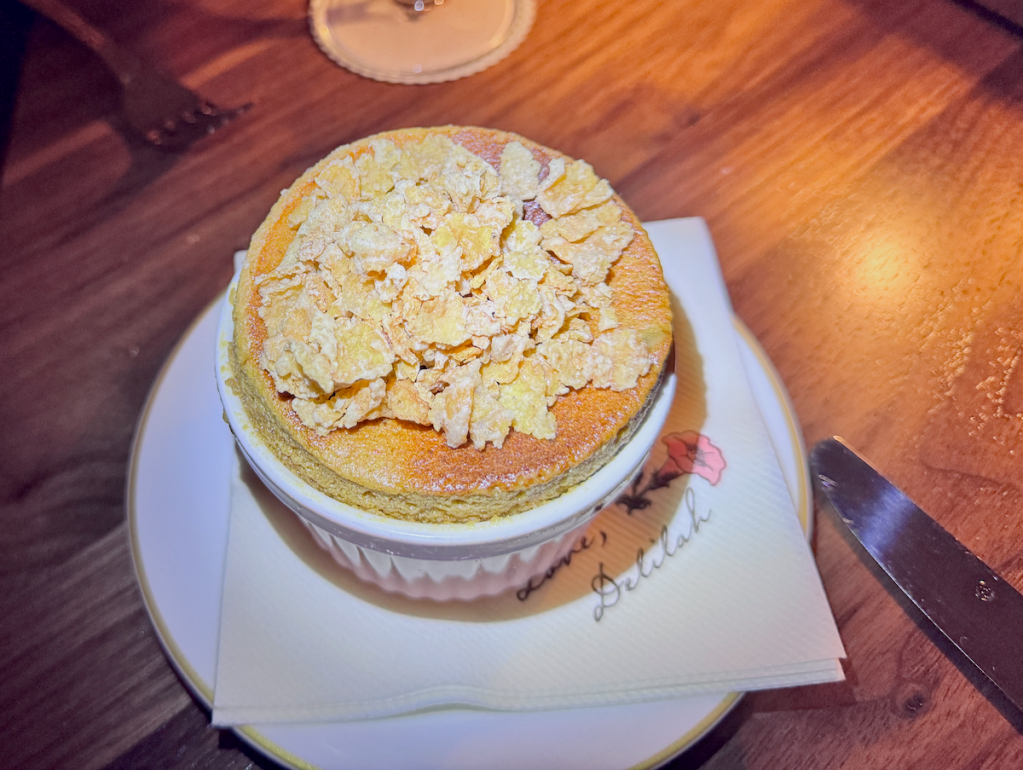 Delilah Carrot Souffle