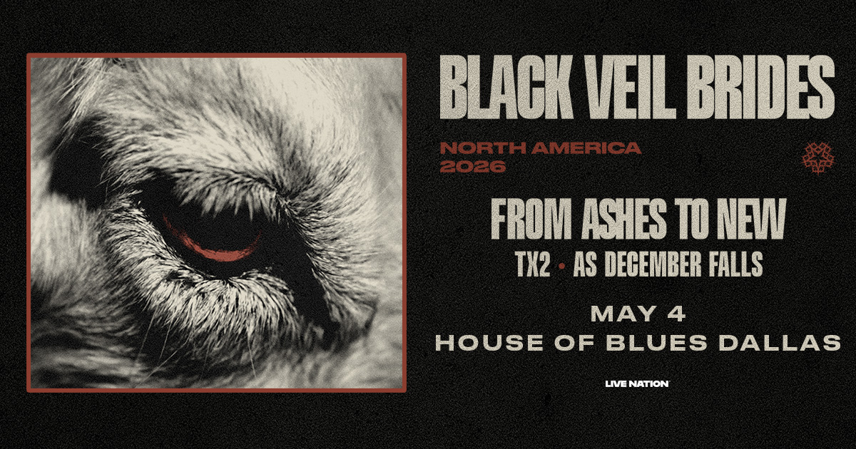 Win 2 tickets to Black Veil Brides!