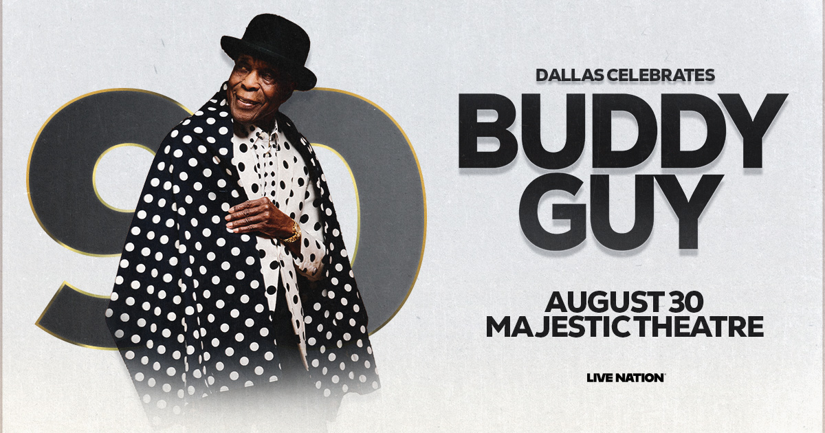 Win 2 tickets to Buddy Guy 90!