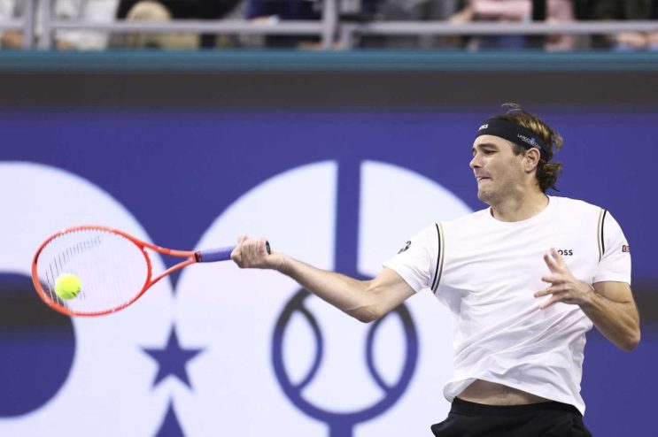 U.S. tennis star Taylor Fritz