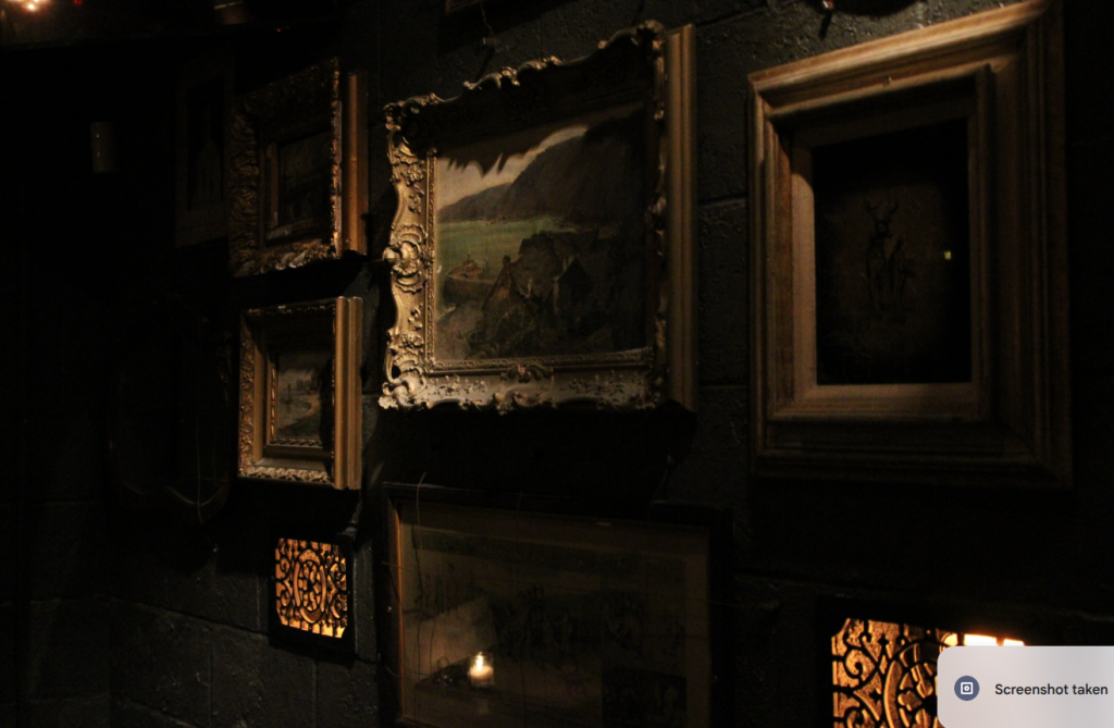 The interior of Kilmac's.