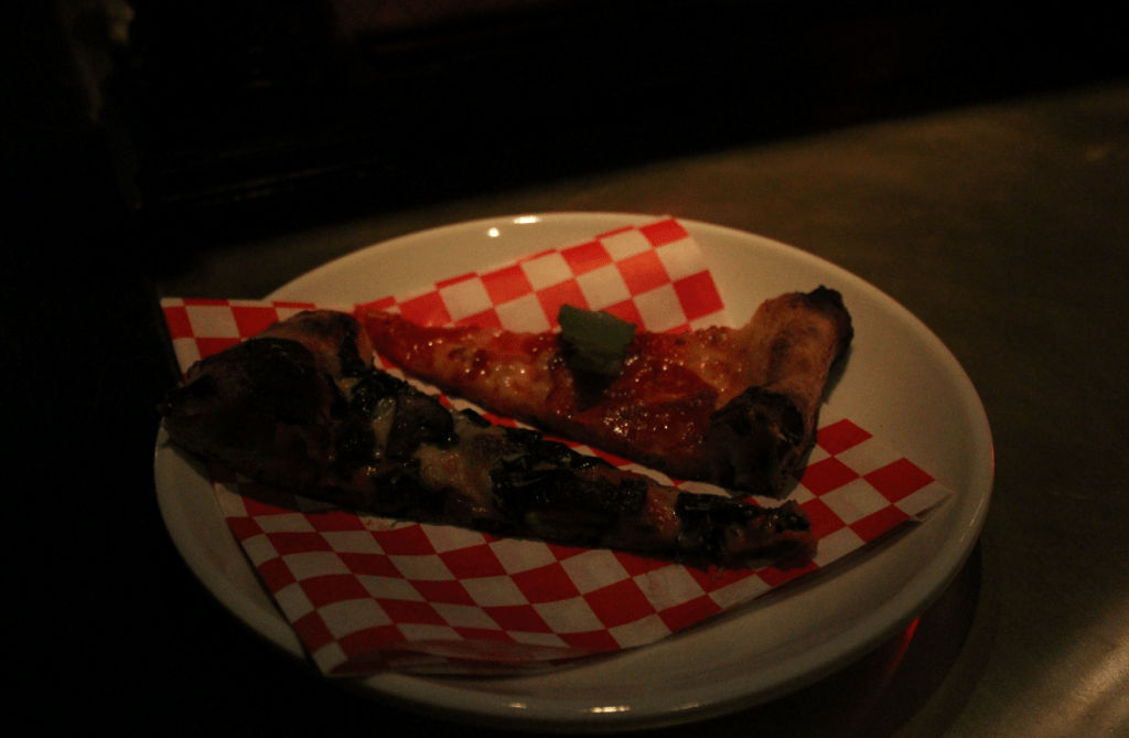 Pizza slices at Kilmac's