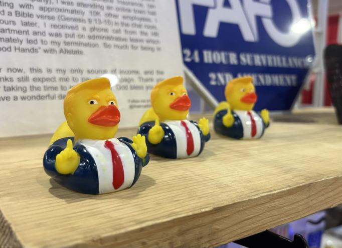 donald trump rubber duckies