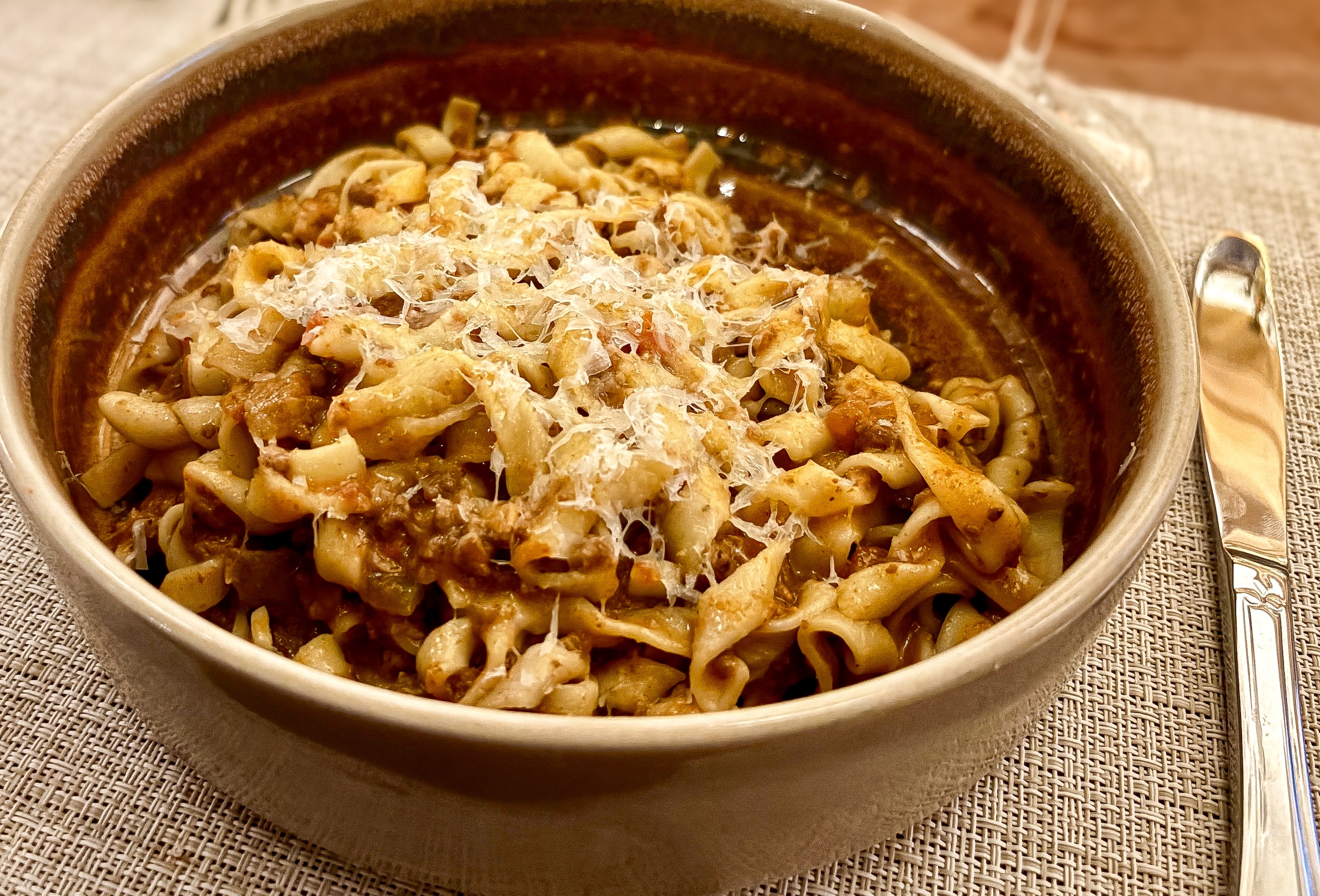 Busiate al ragu della nonna Siciliane