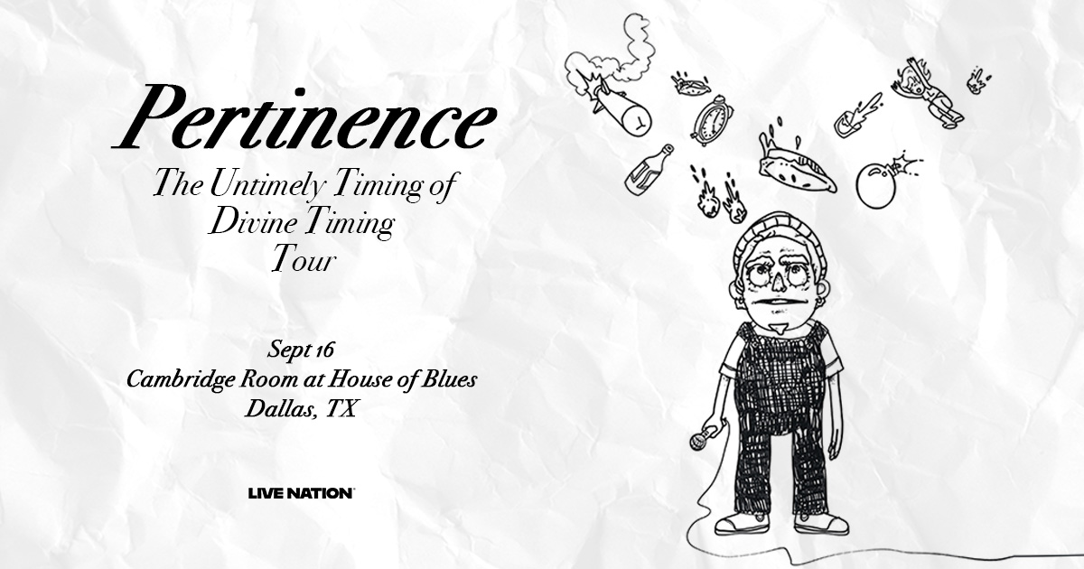 Win 2 tickets to Pertinence!