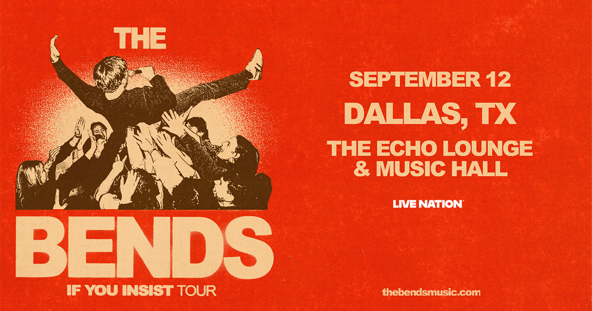Win 2 tickets to The Bends!