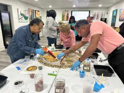 New immersive mural resurrects a key piece of Garland's Black history