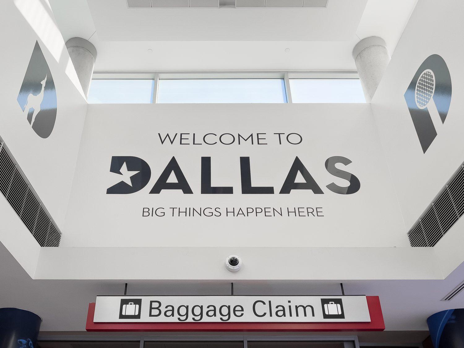 Love Field Airport in Dallas