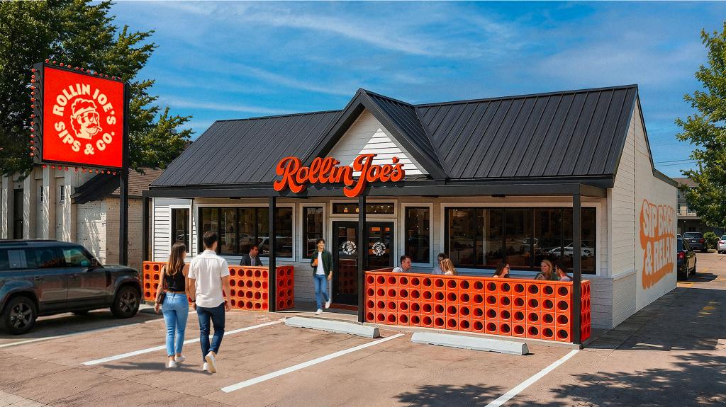 Rendering of new sandwich spot Rollin' Joe's