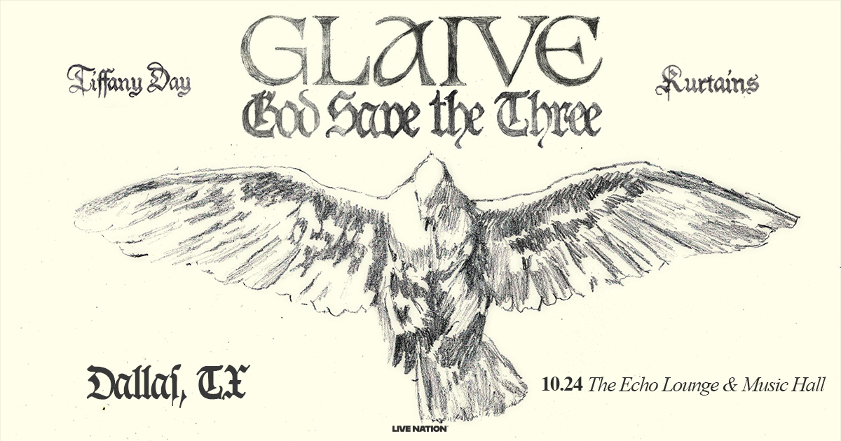 Win 2 tickets to Glaive!