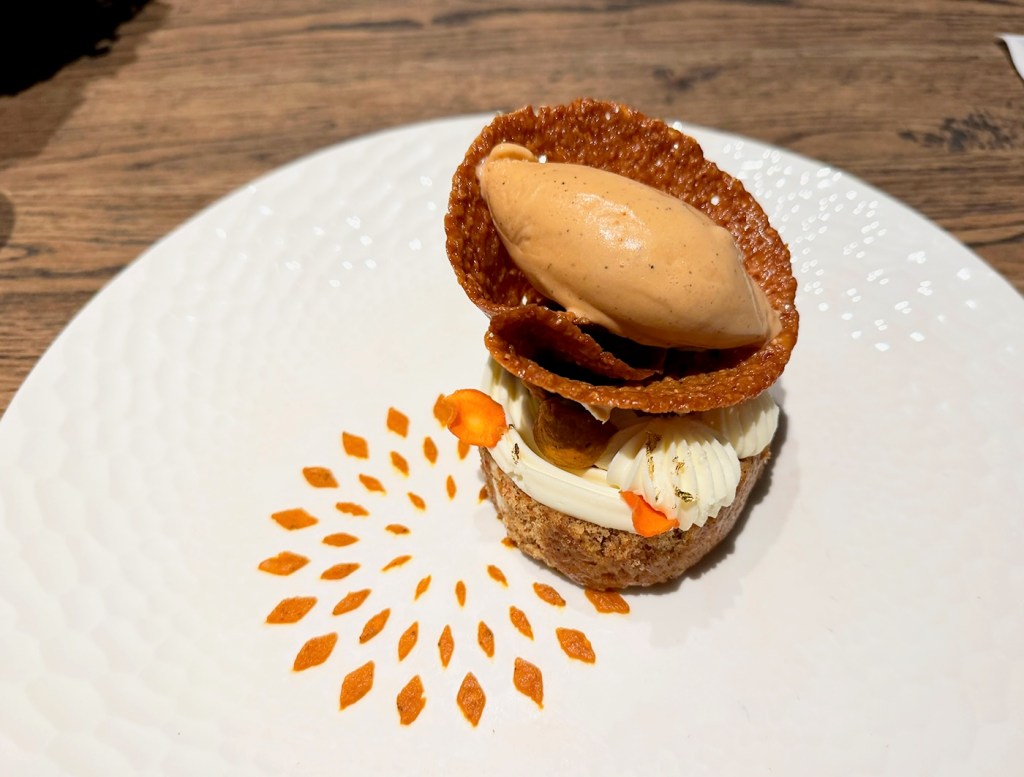 the carrot cake at Trick Rider