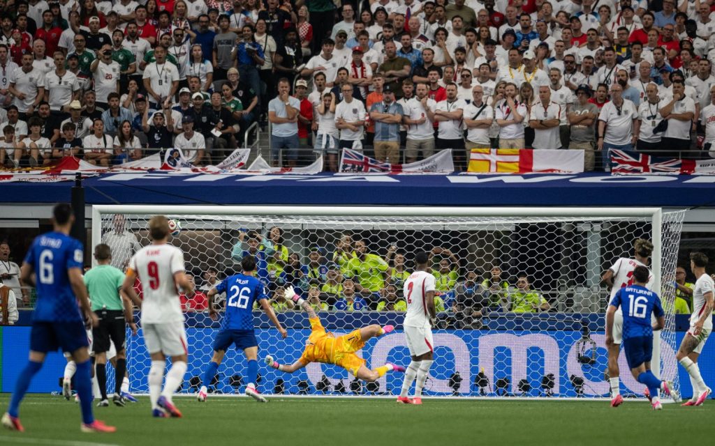 England vs Croatia in Dallas during the 2026 World Cup
