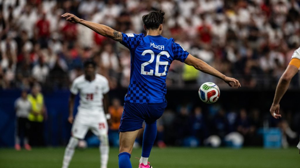Petar Musa of FC Dallas plays in the World Cup for Croatia