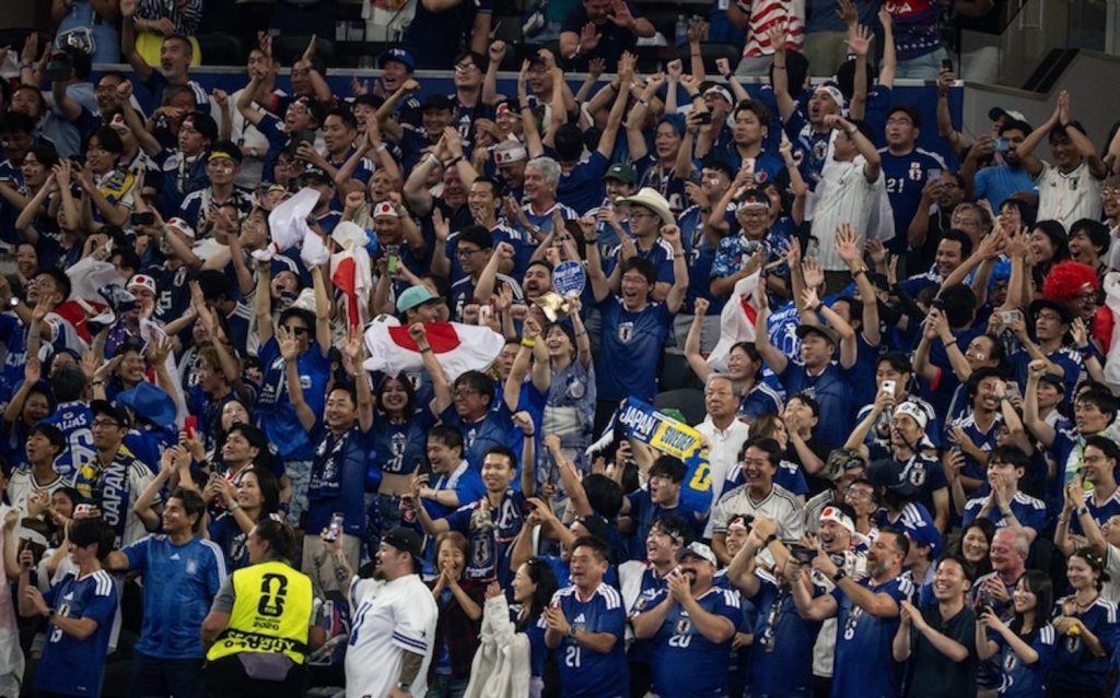 Japan soccer fans at 2026 World Cup