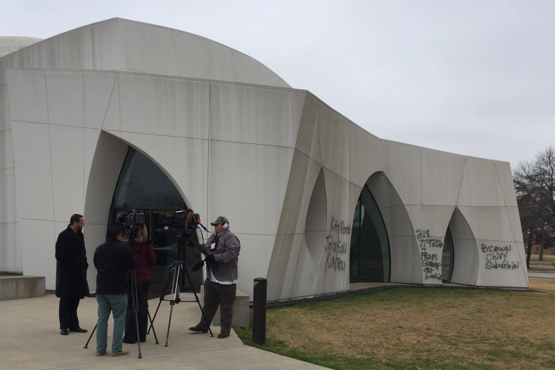 Dallas Police Release Video of Cathedral of Hope Graffiti Suspect