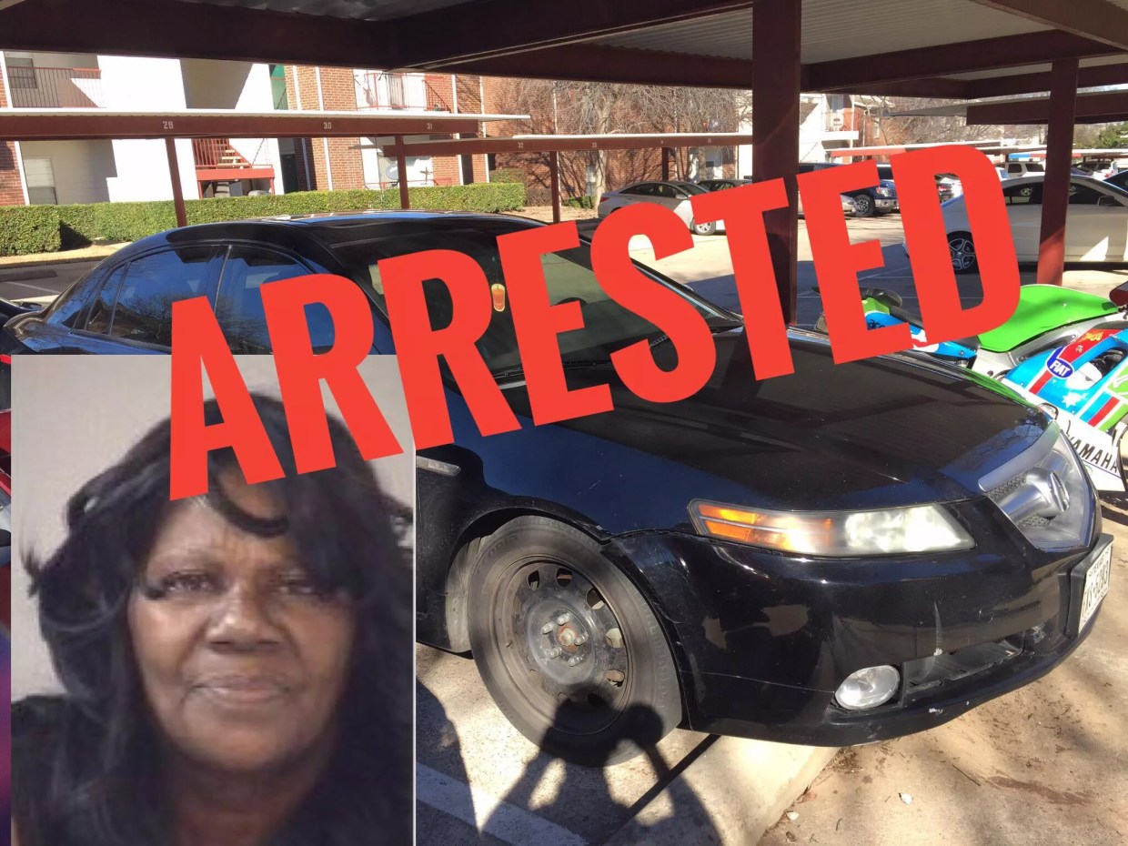 60-Year-Old Dallas Woman Arrested for Southern Suburb Robbery Spree