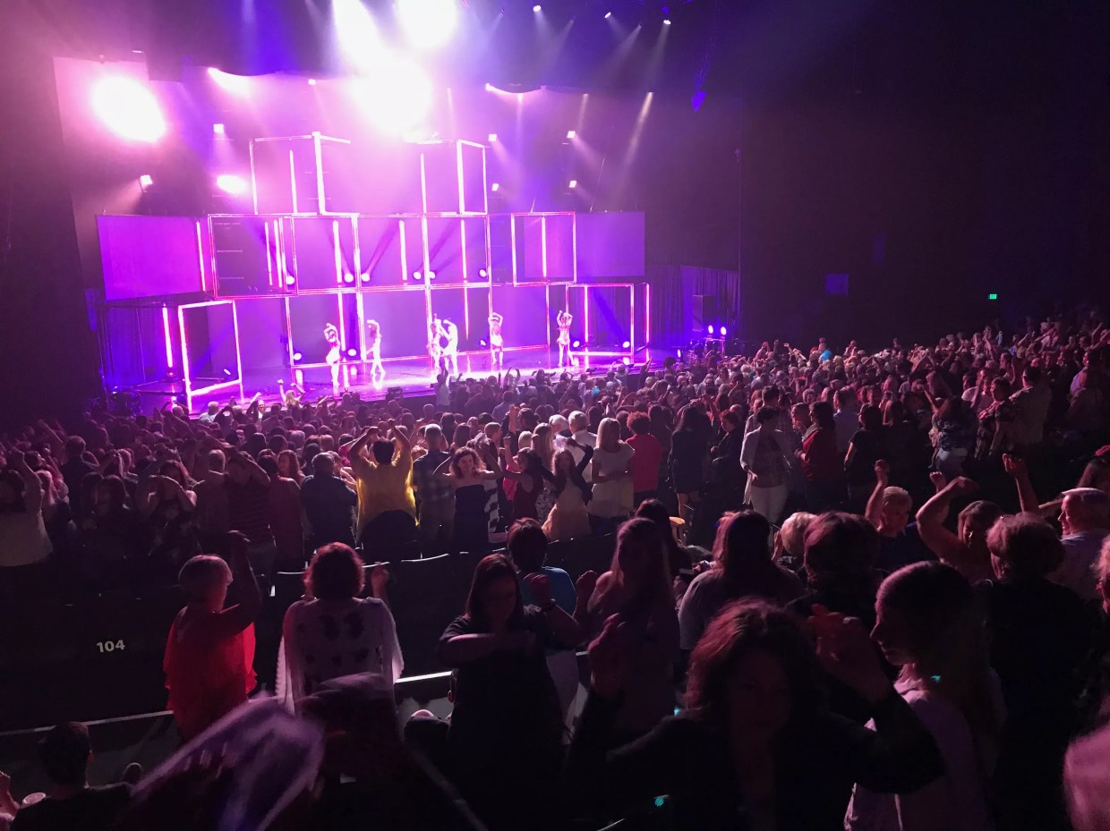 Julianne and Derek Hough Dance, Sing and Get a Little Too Preachy