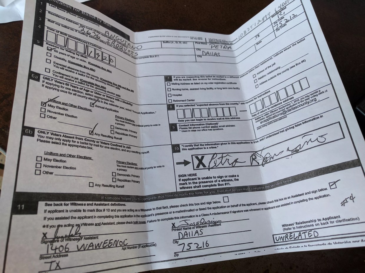 Texas Supreme Court Rules Against Mail-In Ballots Again